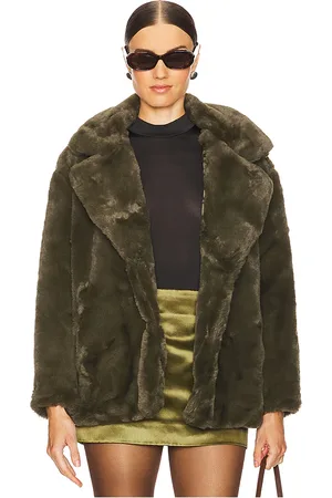 BLANK NYC Faux Fur Coat in . Size M, S, XS.