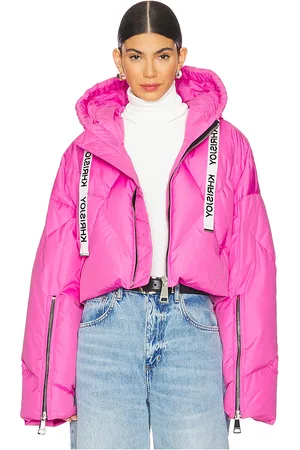 Khrisjoy Crop Iconic Puffer Jacket in . Size 1.