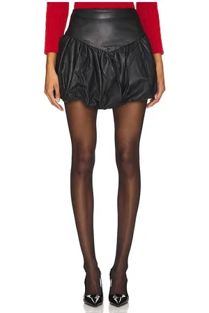 Tach MINIROCK MIT GERAFFTEM BUBBLE-SAUM JAILYN in . Size S, XL, XS.