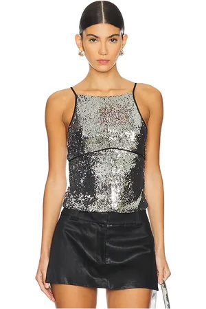 Free People PAILLETTEN-TANKTOP JAMES in . Size M, S, XS.