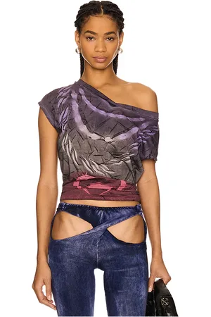 Masha Popova RUNDHALS-T-SHIRT IN OVERSIZED-FORM in . Size S.