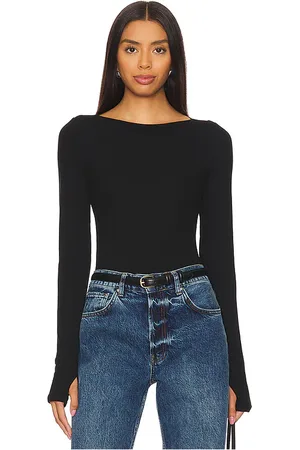 LnA OBERTEIL BELLINA RIBBED LONG SLEEVE in . Size M, S, XS.