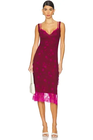 Free People MIDI SLIP PARTY CRASHER in .
