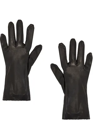 Manokhi KURZE LEDERHANDSCHUHE in . Size 8.