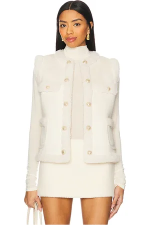 Generation Love Chad Faux Suede Shearling Vest in . Size M, S, XL.