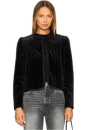 Sanctuary Quilted Velvet Jacket in . Size XS.