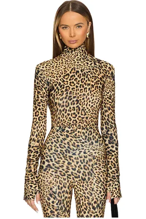 Norma Kamali FIGURBETONTES ROLLKRAGENSHIRT MIT LANGEN ÄRMELN in . Size XS.