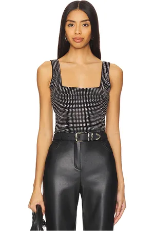 GOOD AMERICAN TOP CRYSTAL in . Size 3X, 4X, 5X, M, S, XL, XS.