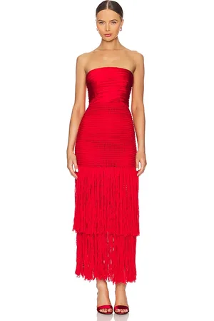 Alejandra Alonso Rojas BUSTIERKLEID DRAPED in . Size 8.