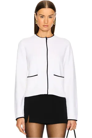 Vince Contrast Tipped Snap Cardigan in . Size S.