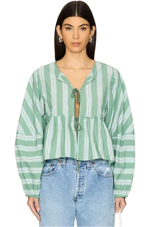 Free People Brunch Babe Blouse in . Size S, XS.