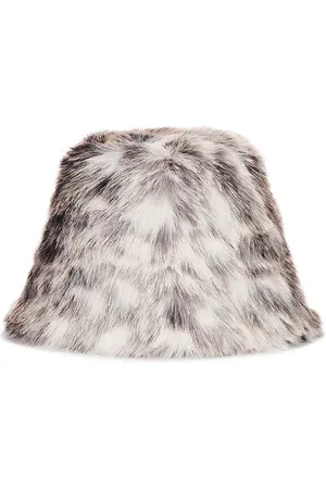Unreal Fur Yeoman Bucket Hat in Dark Leopard in .
