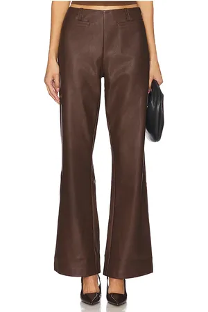 SOVERE LEDERHOSE MIT NIEDRIGEM BUND in . Size S.