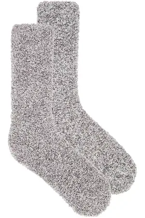 Barefoot Dreams CozyChic Heathered Socks in . Size L-XL.