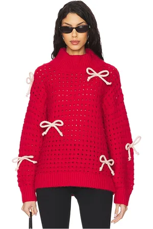 525 America Naomi Oversized Bow Sweater in . Size M, S, XS.