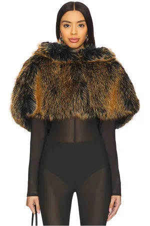 Adrienne Landau Luxe Capelet in .