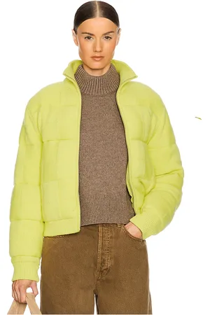 Guest In Residence Quilted Cashmere Blend Puffer Jacket in .