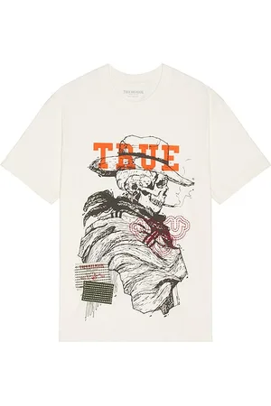 True Religion Yellow Stone Sashiko Tee in . Size M, S, XL/1X.