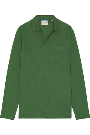 Scotch&Soda POLO-SWEATSHIRT RELAXED FIT in . Size M, S, XL/1X.