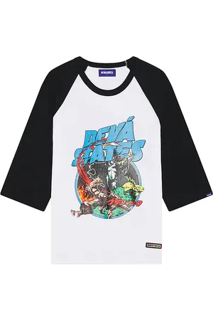 Deva States Axe Long Sleeve Raglan Tee in . Size XL/1X.