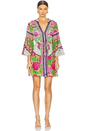 Maaji KLEID CERICE BOUQUET ENJOYABLE in Beige,Pink. Size M.