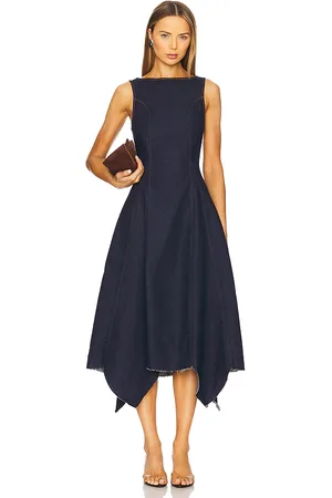 EB DENIM Cara Boat Neck Long Dress in . Size M, S, XS.