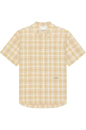 AFTER PRAY Madras Check Short Sleeve Shirt in . Size M, S, XL/1X.