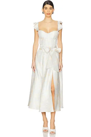 V. Chapman MIDIKLEID MIT KORSETT-OBERTEIL VERA in . Size 4.