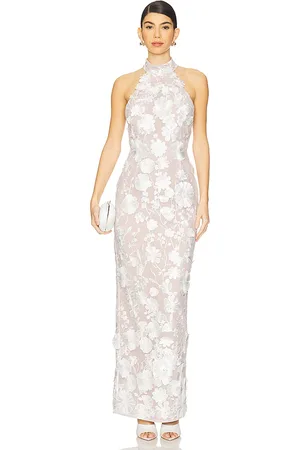 Bronx and Banco Jasmine Halterneck Maxi Dress in . Size M, S, XS.