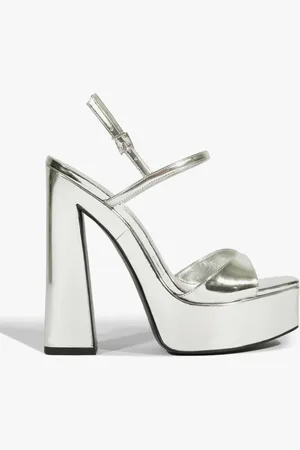 Schutz Sandália New Wedge Couro