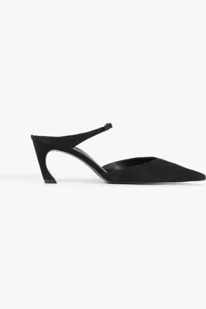 Schutz Mule Laurie Couro Preta
