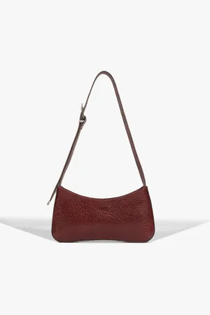 Schutz Bolsa Ayla Couro Vinho