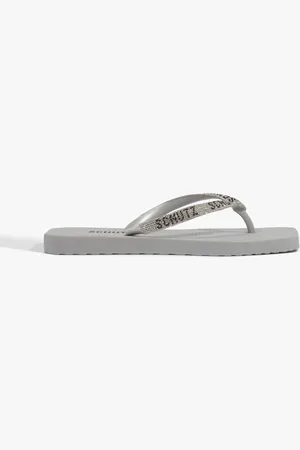 Schutz Chinelo Bico quadrado