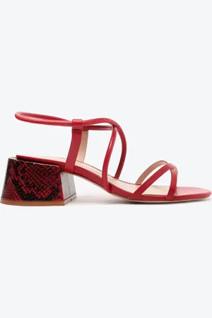 Schutz Sandália Ecower Garnet