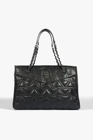 Schutz Bolsa Shopping Dream Couro Preta