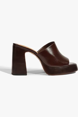 Schutz Tamanco Rowan Couro