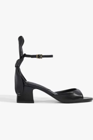 Schutz Sandália Kaycee Mid Couro