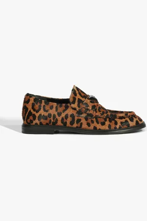 Schutz Mocassim Flat Couro