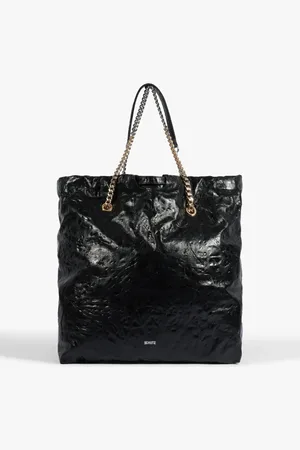 Schutz Bolsa Dazed Grande Couro Preta