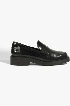 Schutz Loafer Dylan Couro