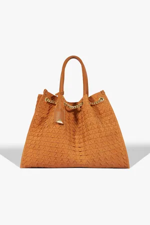 Schutz Bolsa Tote Maxi Rebecca Camurça