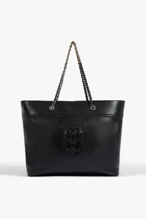 Schutz Bolsa Shopping Belle Couro Preta