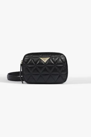 Schutz Bolsa Tiracolo Câmera Bag 944 Couro Preta