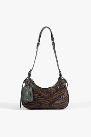 Schutz Bolsa Tiraloco Média New Suri Zebra