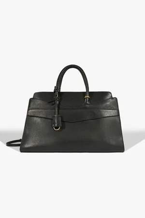Schutz Bolsa Shopping Rush Couro Preta
