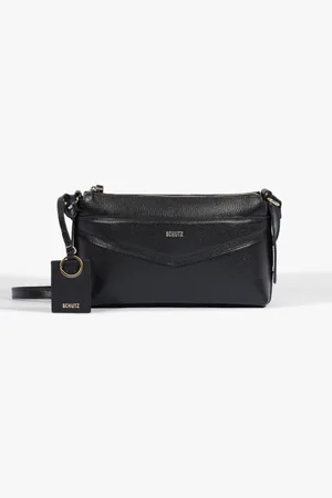 Schutz Bolsa Tiracolo Tyra Couro Preta