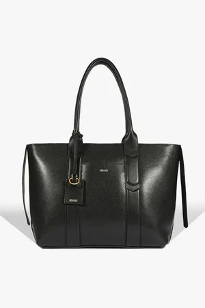 Schutz Bolsa Shopping Tyla Couro Preta