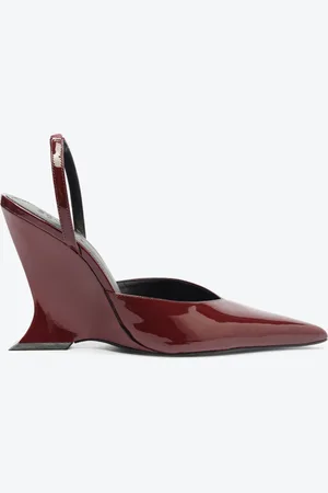 Schutz Slingback Scarpin Verniz