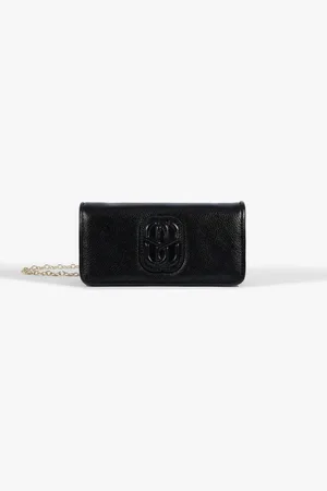 Schutz Bolsa Tiracolo Mini Icon Belle Couro Preta