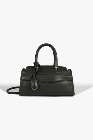Schutz Bolsa Tote Rush Couro Preta